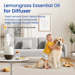 HIQILI citronela con cuentagotas para dosificar y perfumar espacios.