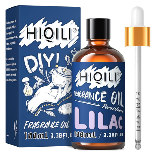 HIQILI aceite fragancia lila en botella para velas y jabones