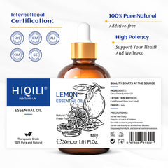 HIQILI Limón: nota cítrica fresca para favorecer concentración.