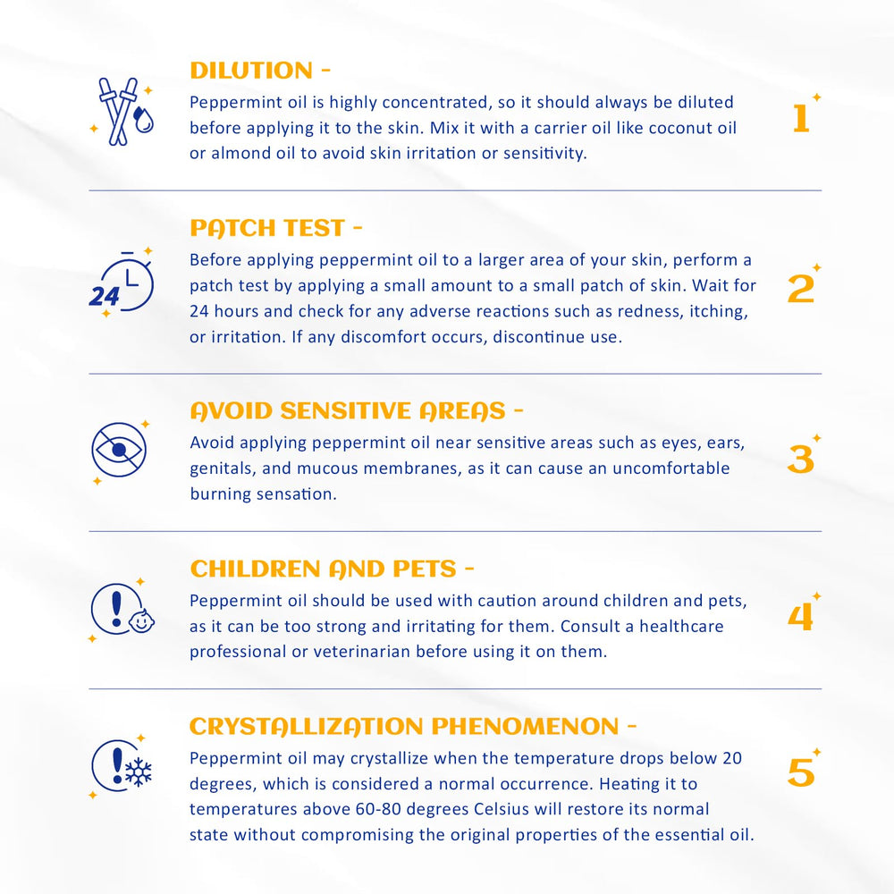 HIQILI Aceite de menta en envase de 100 ml, perfecto para viajar.