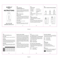 HIQILI Lavanda: frascos de viaje de 10 ml para llevarlo contigo.