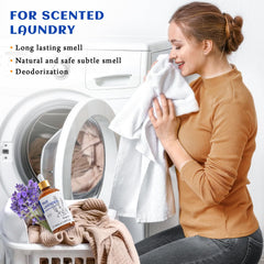 HIQILI Lavender Oil used with wool dryer balls for a subtle lavender scent.