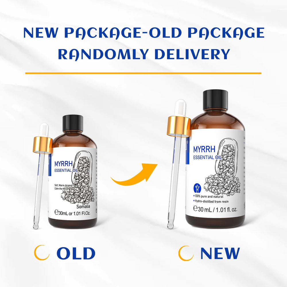 HIQILI Mirra Aceite Esencial: instrucciones para uso seguro y efectivo.