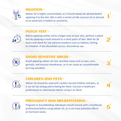 Uso de HIQILI Vetiver para envolver el ambiente en vidrio ámbar