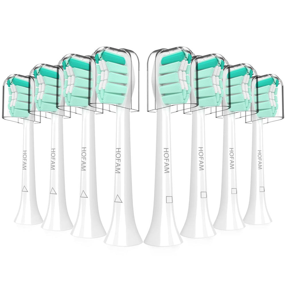 HOFAM cabezal frontal del paquete mostrando ajuste click-on y compatibilidad