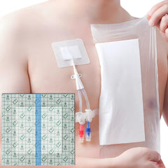 Hola Health empaque frontal del protector, comodidad y protección al ducharse