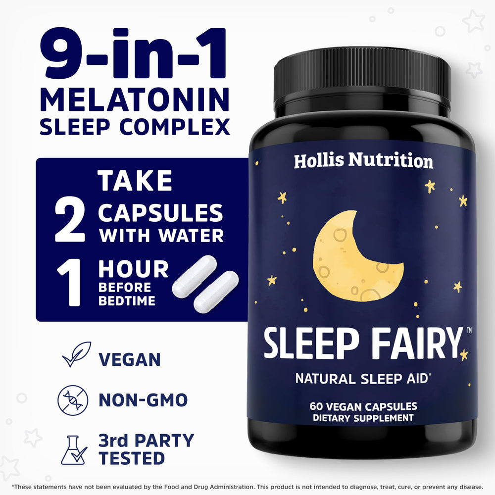 Hollis Sleep Fairy escena nocturna con lámpara tenue para inspirar rutina de descanso