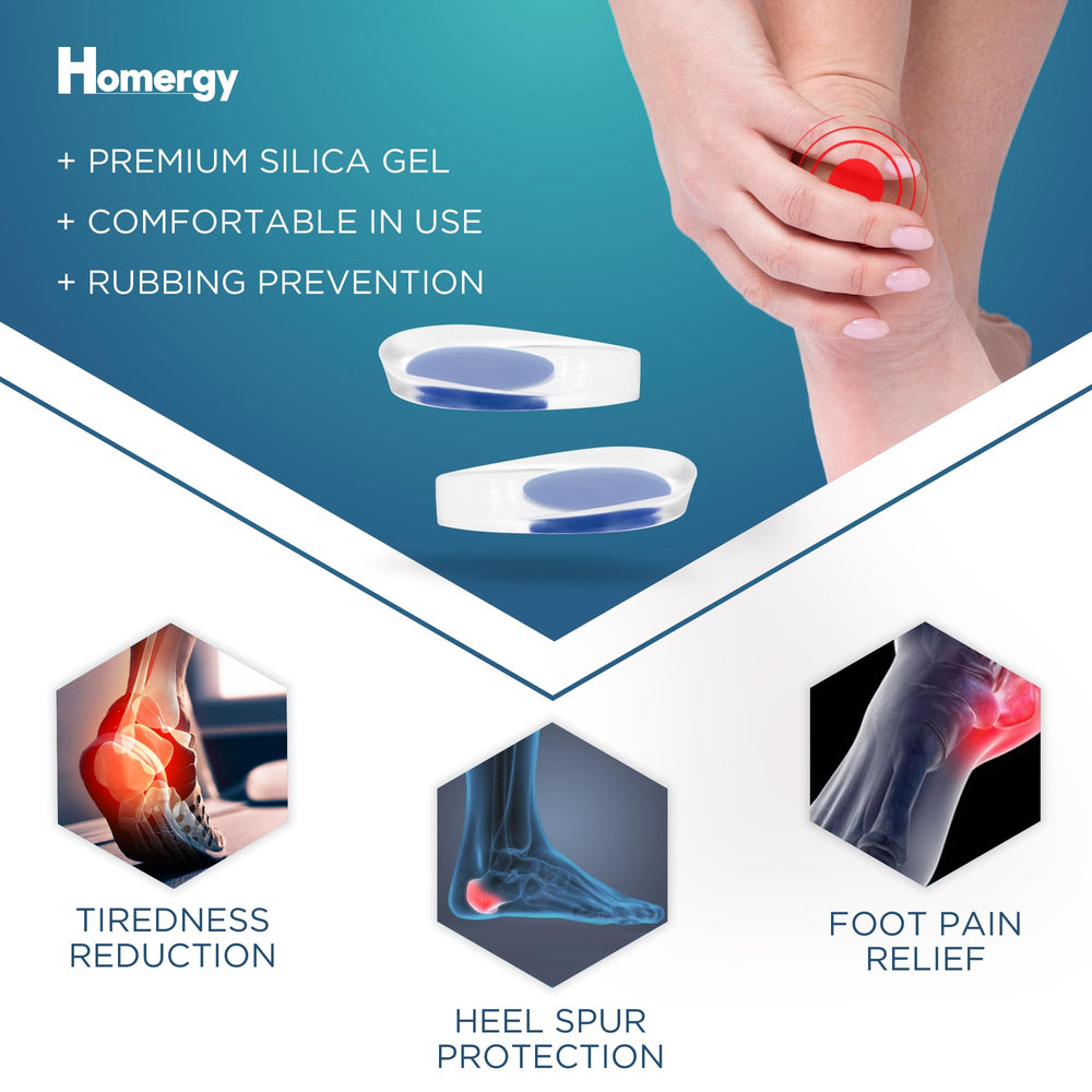 Homergy inserto colocado en zapato deportivo, mejor absorción de impacto