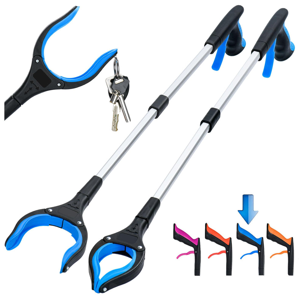Honeysuckle vista frontal del par de grabbers para alcance y comodidad