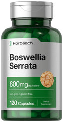 Horbäach frasco frontal mostrando 120 cápsulas y confianza