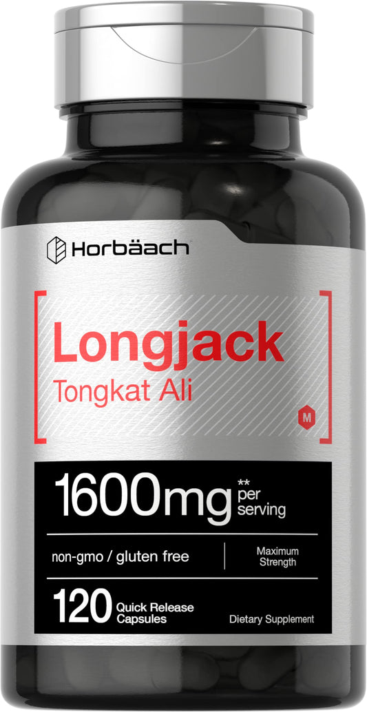 Horbäach envase frontal mostrando 120 cápsulas y claridad de dosificación