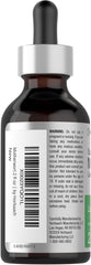 Horbaach motherwort tincture label highlights gluten-free and non-GMO features