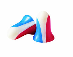 Howard Leight empaque frontal con 10 pares y diseño tricolor beneficios protección alta