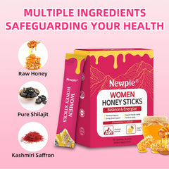 HOWEEJET Shilajit Miel Vitalidad Diaria: energía constante para el día a día