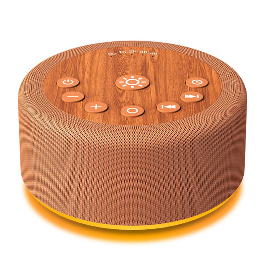 Máquina de sonido Hushing, frente, bloquea ruidos para favorecer el descanso.