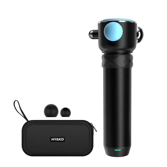 HYAKO Pro R1 masajeador de mano compacto para alivio de tensiones diarias
