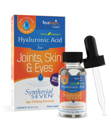 Hyalogic Synthovial Seven frontal mostrando envase compacto y presentación práctica