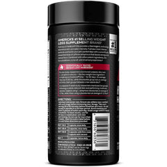 Etiqueta Hydroxycut con lista de ingredientes clave, claridad sobre cafeína y extracto de café verde