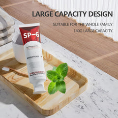 Hymhzy SP-6 persona cepillándose para higiene diaria y frescura