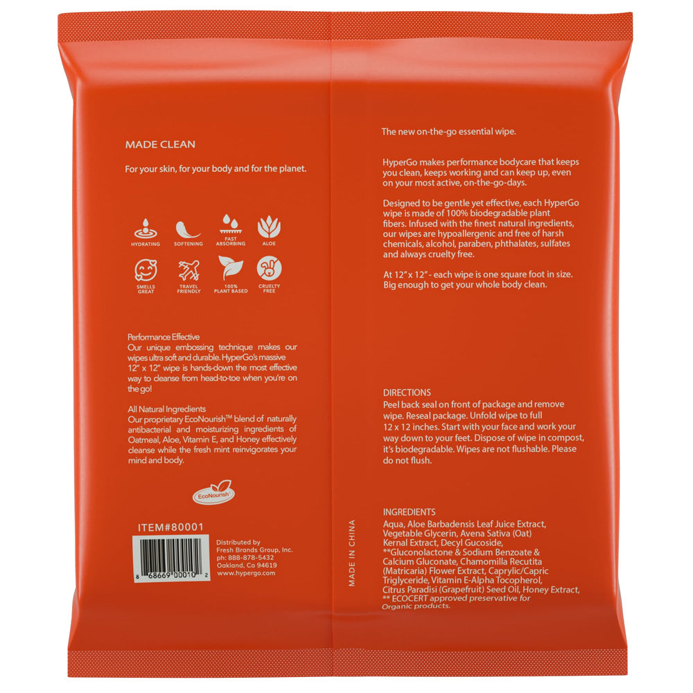 HyperGo textura biodegradable resistente y amigable con piel