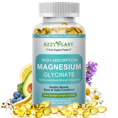 HZZYPLANT frasco frontal de softgels mostrando envase claro y ventaja de uso