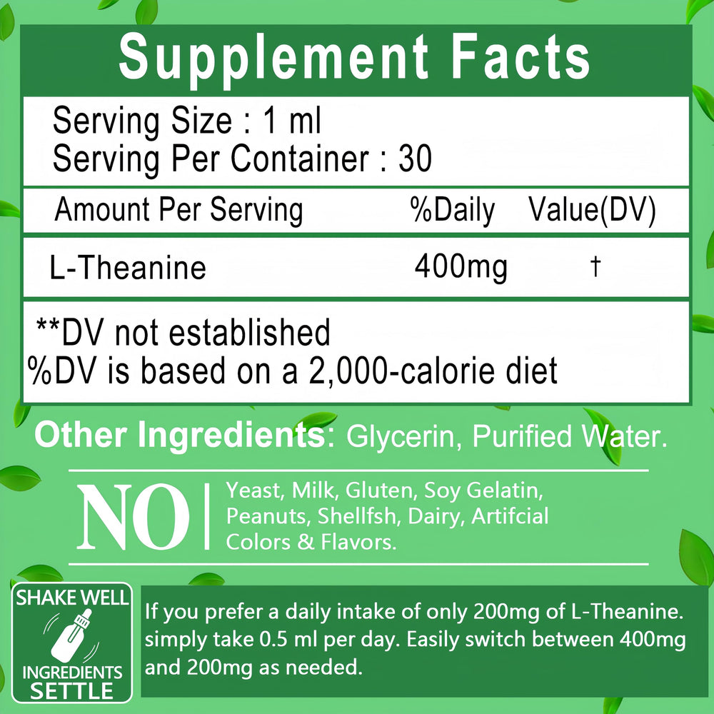 Fórmula vegetal de HZZYPLANT sin aditivos para relajación.