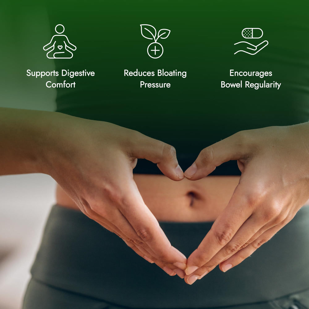 IBS Clear presentación en mesa de cocina con bol, integración diaria fácil
