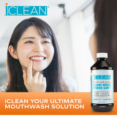 iCLEAN colocado en baño limpio transmitiendo rutina de higiene diaria