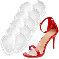 iDaofar paquete frontal con 10 cojines metatarsales, comodidad discreta