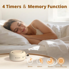 iDealSleep en mano para comparar tamaño, fácil transporte