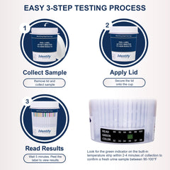 Identify Diagnostics detalle de tira de temperatura para validar frescura