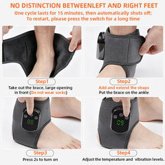 IFTHFOUR comparación de tamaño junto a una zapatilla para apreciar escala portátil