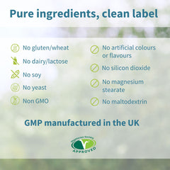 Igennus detalle de etiqueta clean label destacando ingredientes limpios