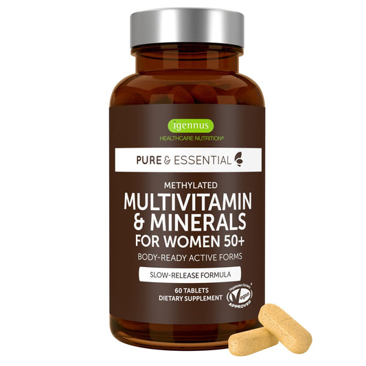 Igennus envase frente mostrando diseño y beneficios principales