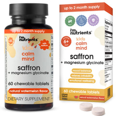 I'm Nutrients envase frontal con 60 tabletas masticables muestra claridad de ingredientes y confianza
