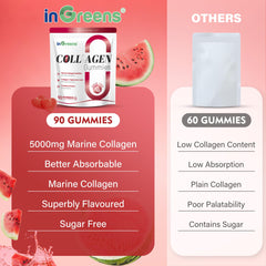 inGreens bolsa resellable abierta con gomitas, frescura prolongada