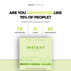 Instant Hydration sticks dispersos sobre mesa, fácil transporte y dosificación
