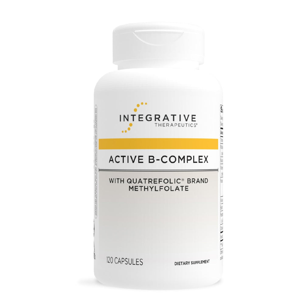 Integrative Therapeutics frasco frontal mostrando etiqueta y beneficio energético