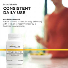 Integrative Therapeutics caja lateral con información nutricional y ausencia de alérgenos