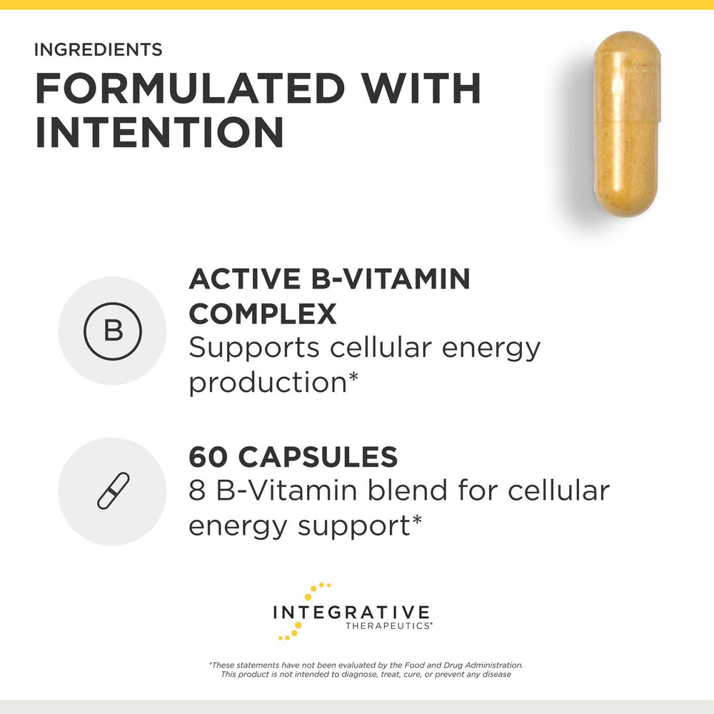 Integrative Therapeutics suplemento en mano para comparar tamaño y dosis práctica