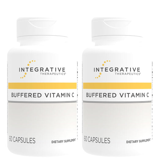 Integrative Therapeutics envase frontal mostrando la marca y ventaja vegana