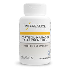 Integrative Therapeutics frente del envase mostrando beneficios para estrés