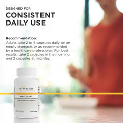 Integrative Therapeutics etiqueta del producto con ingredientes y transparencia
