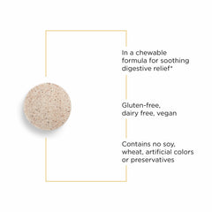 Integrative Therapeutics textura de tableta masticable para liberación rápida y confort