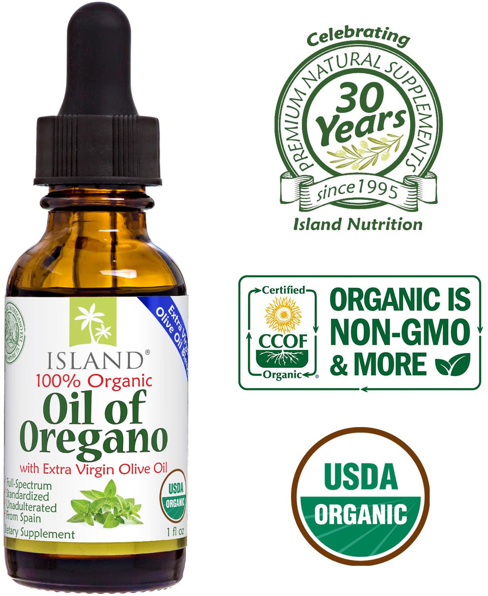 Island Nutrition botella sobre fondo mediterráneo que transmite origen natural