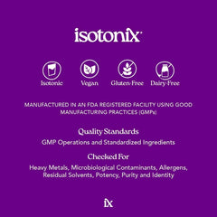 Extractos botánicos (uvas, pino, arándano) como ingredientes clave Isotonix