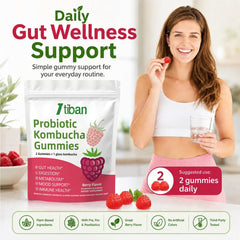 Itiban gomita cerca de extracto de slippery elm mostrando ingrediente calmante
