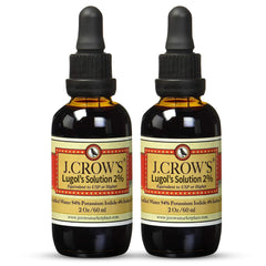 J. CROW'S envase frontal mostrando marca y presentación, fácil identificación