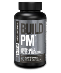 Jacked Factory botella frontal mostrando etiqueta y beneficios
