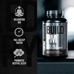 Jacked Factory primer plano de ingredientes secos y textura para pureza